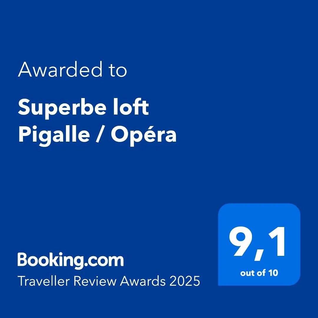 아파트 Superbe Loft Pigalle / Opera 파리
